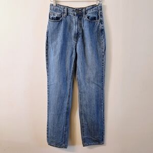 OAK + FORT High-Rise Straight-Leg Organic Cotton Jeans